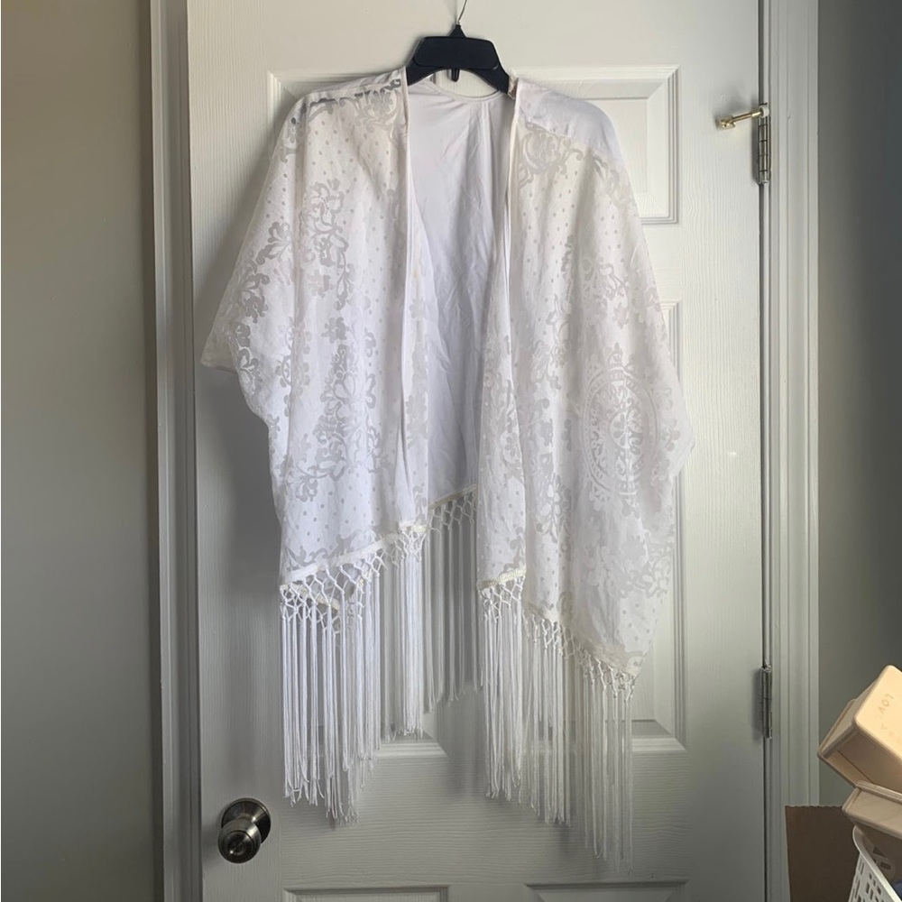 Floral Poncho